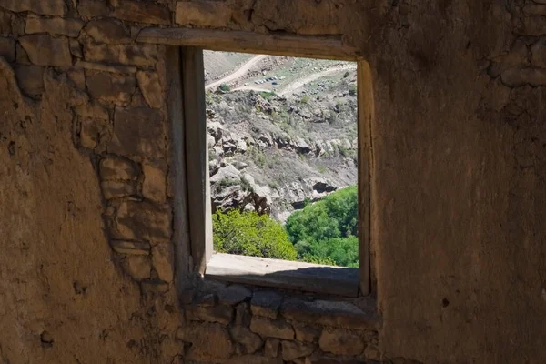 Village Fantôme Gamsutl Est Ancien Village République Daghestan Est Unique — Photo