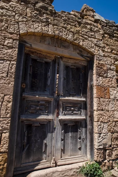 Village Fantôme Gamsutl Est Ancien Village République Daghestan Est Unique — Photo