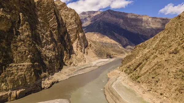 Sulak Canyon Cañón Más Profundo Europa Profundidad 1920 Metros Longitud —  Fotos de Stock