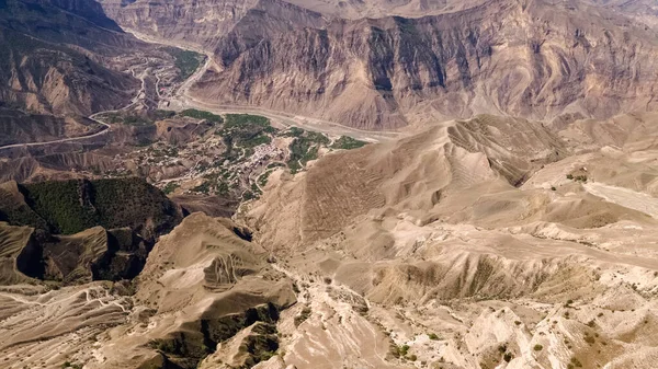 Sulak Canyon Legmélyebb Kanyon Európában Mélység 1920 Méter Hossza Sulak — Stock Fotó