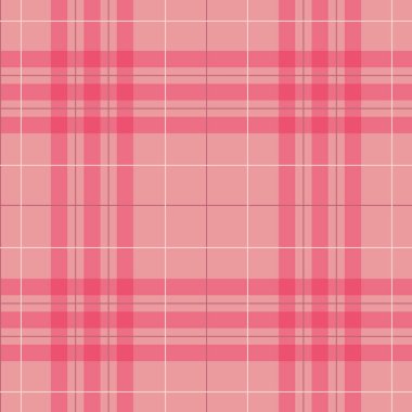 Basit tartansız vektör pembe kareli desen giysi, keten, çarşaf, masa örtüsü, yatak örtüsü, kağıt, tasarım ve daha fazlası için. Duvar kağıdı, kumaş, tekstil ve ambalaj için basit bir süs..