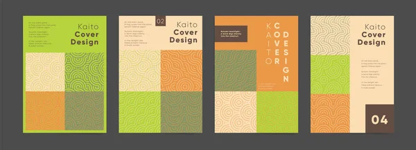 Modern basit çizgiler geometrik iş sunumu seti. Vektör A4 dikey yönelimi. Kitap kapağı, poster, afiş, levha, broşür, yıllık rapor, broşür. Asya kapak tasarımı şablonu