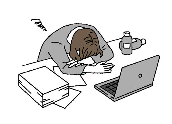 Просто прикоснуться к женщине, спящей после тяжелого рабочего дня