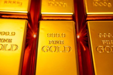 Altın arka plan. Çubuklarda altın. Altın sarısı arka plan. Altın bar stüdyo geçmişi