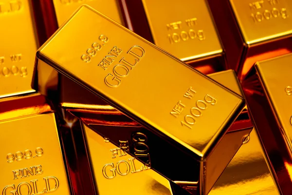 Altın bar stüdyo geçmişi. Güzel altın kavramı. Altın sarısı arka plan. Metal altın desen