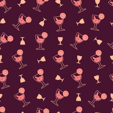 Arkaplan ve Görüntü İllüstrasyonu için Her Gece Çok İç Grafiksiz Desen kullanılabilir