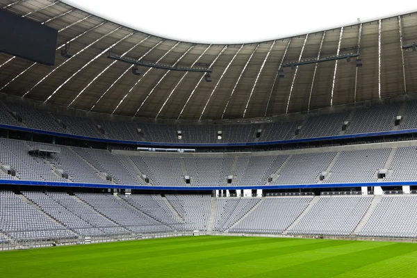 Leeres Fußballstadion — Stockfoto