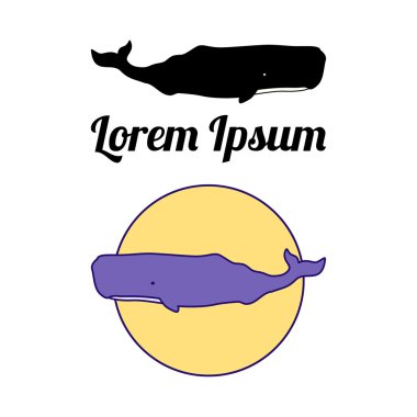 Sperm balinası Amblemler.