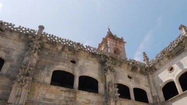 San Esteban de Ribas de Sil Manastırı, Katolik manastırı. Ourense, Galiçya, İspanya.