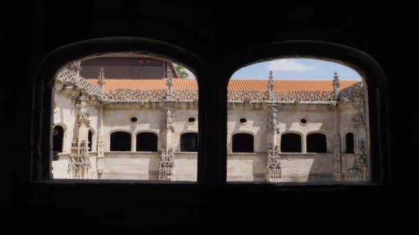 Mosteiro San Esteban Ribas Sil Complexo Monasterial Católico Ourense Galiza — Vídeo de Stock