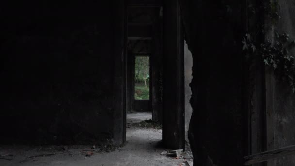 Las Cesuras Sanatorium Galicia Spanyol — Stok Video