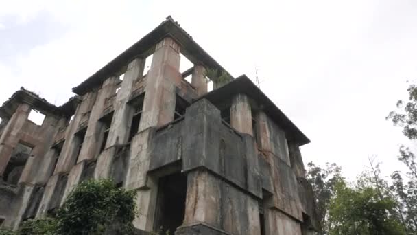 Sanatorio Las Cesuras Cantabria España — Vídeo de stock