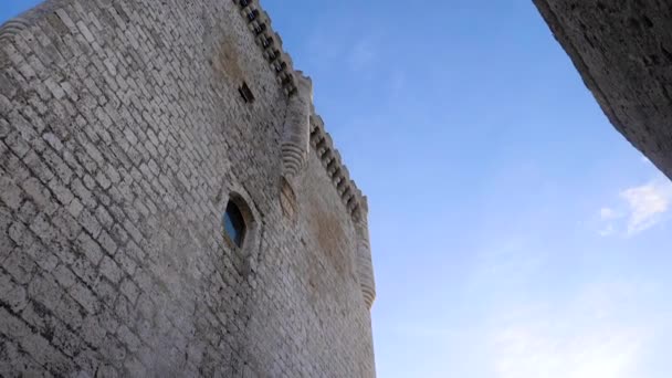 Peafiel Slott Ett Slott Beläget Staden Peafiel Valladolid Som Står — Stockvideo