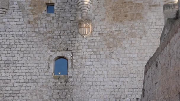 Castello Peafiel Castello Situato Nella Città Peafiel Valladolid Che Sorge — Video Stock