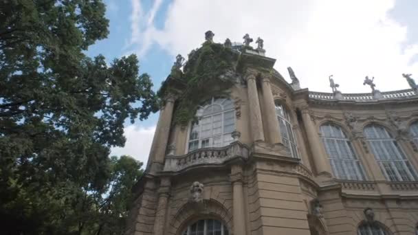 Schloss Vajdahunyad Budapest Ungarn — Stockvideo