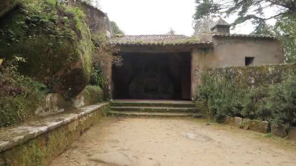 Monasterio Dos Capuchos Sintra Portugal — Vídeo de stock