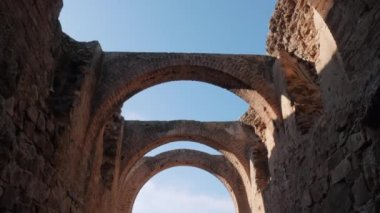 Merida 'daki Roma tiyatrosu, Extremadura, Badajoz, İspanya