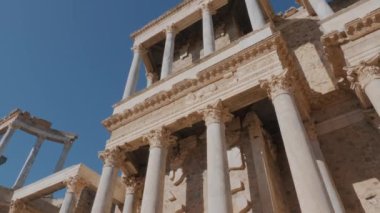 Merida 'daki Roma tiyatrosu, Extremadura, Badajoz, İspanya
