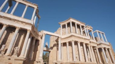Merida 'daki Roma tiyatrosu, Extremadura, Badajoz, İspanya
