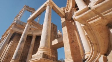 Merida, İspanya 'da Roma tiyatrosu