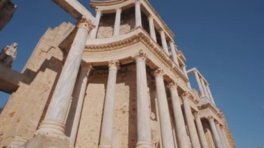 Merida 'daki Roma tiyatrosu, Extremadura, Badajoz, İspanya