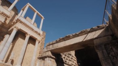 Merida 'daki Roma tiyatrosu, Extremadura, Badajoz, İspanya
