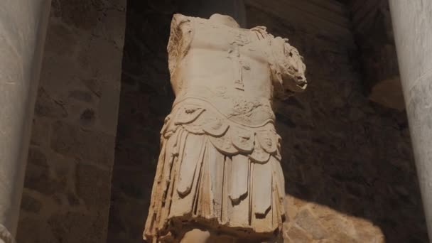 Ρωμαϊκό Θέατρο Στη Merida Extremadura Badajoz Ισπανία — Αρχείο Βίντεο