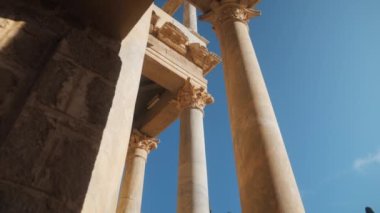 Merida, İspanya 'da Roma tiyatrosu