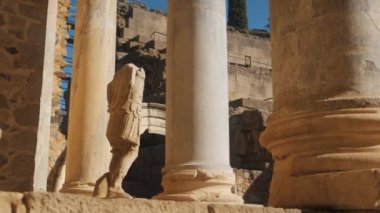 Merida, İspanya 'da Roma tiyatrosu
