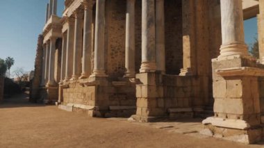 Merida 'daki Roma tiyatrosu, Extremadura, Badajoz, İspanya