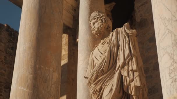 Teatro Romano Melilla España — Vídeo de stock