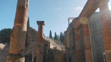 Merida, İspanya 'da Roma tiyatrosu