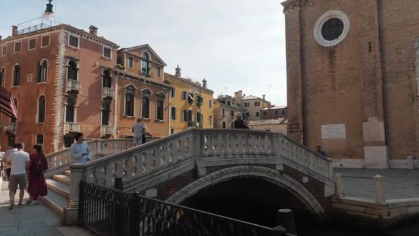 Ville Venise Une Ville Incroyable Pour Profiter Culture Art Gondoliers — Video
