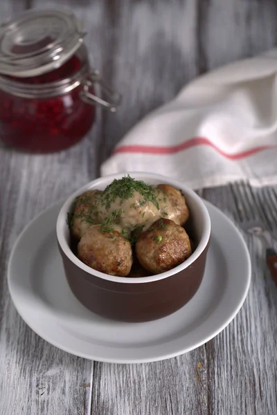 Albóndigas suecas —  Fotos de Stock