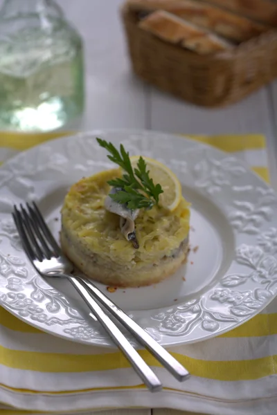 Tentation de gratin de pomme de terre Janson Image En Vente