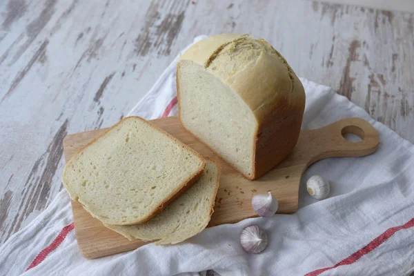 Pão branco — Fotografia de Stock