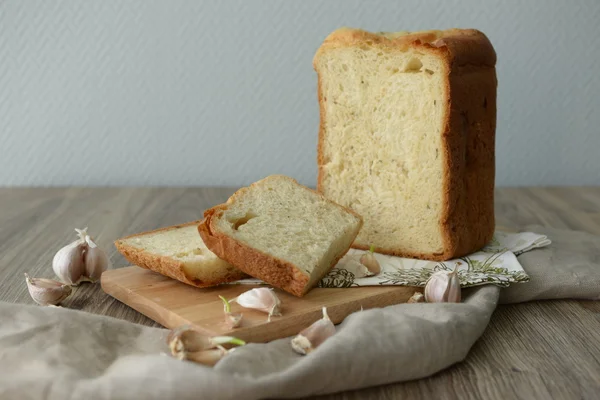 Pan francés con ajo —  Fotos de Stock