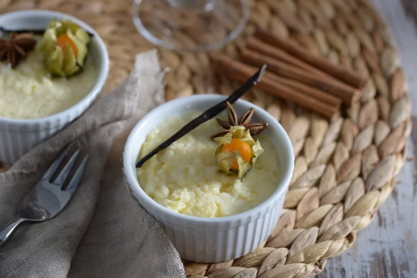 Crema de vainilla — Foto de Stock