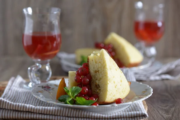 Yoghurt tårta — Stockfoto