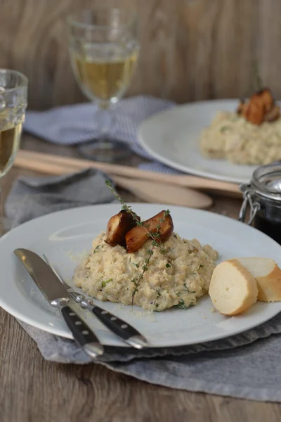 Risotto z owocami morza — Zdjęcie stockowe