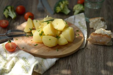 haşlanmış patates