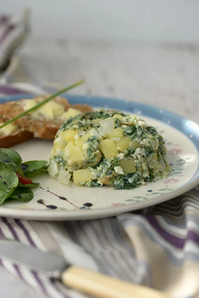 Hearty breakfast — Stock Photo, Image