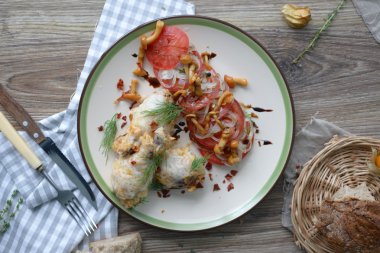 Peynirli tavuk sopaları