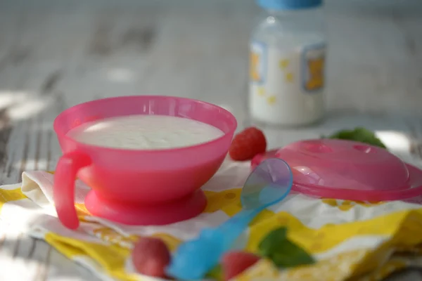 Puré de arroz hervido — Foto de Stock