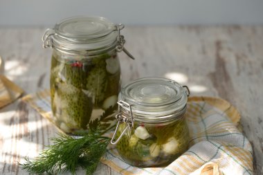 Marinade for cucumbers