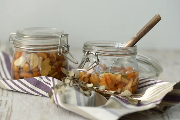 Marinade for mushrooms — Stockfoto