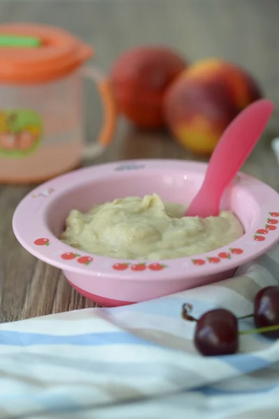 Puré de plátano — Foto de Stock