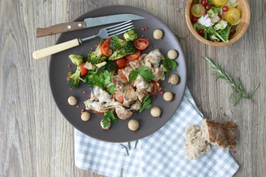 peynir soslu domuz eti