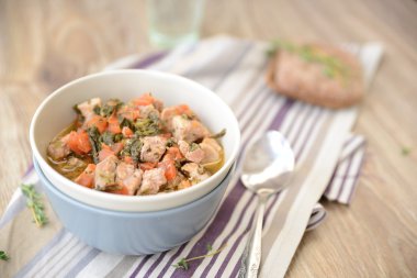 ıspanak soslu domuz eti