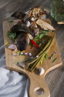 Portakal suyu (3 Domuz kaburga)